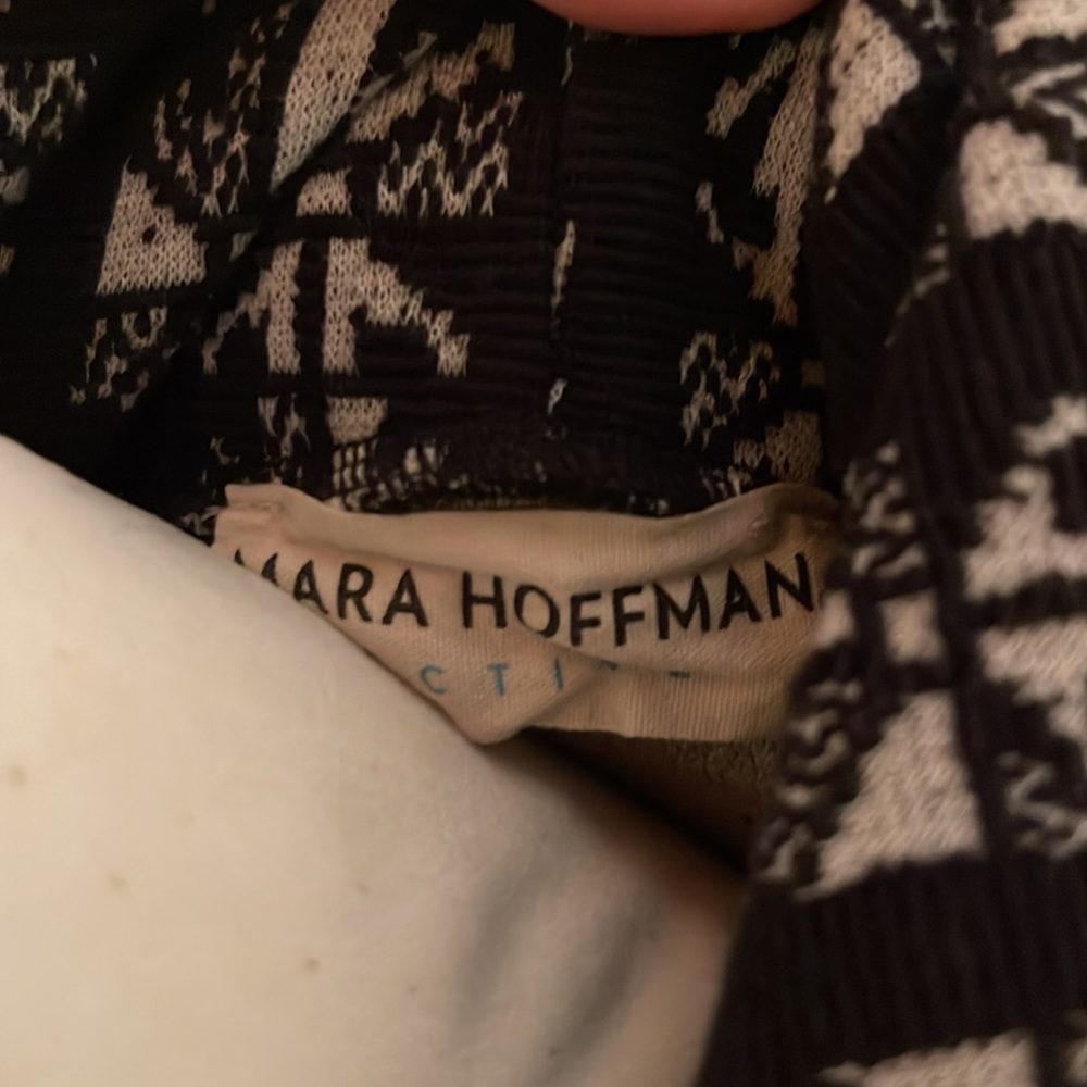 Mara Hoffman Dolman Aztec Pattern Zip Sweatshirt - image 8